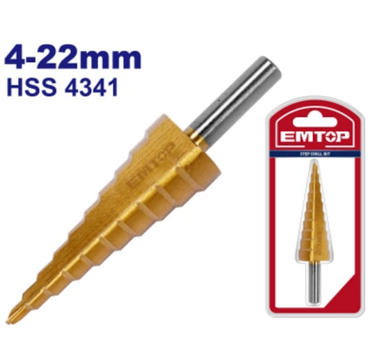 Qazma ucluğu pillləli HS4341, 4-22 mm