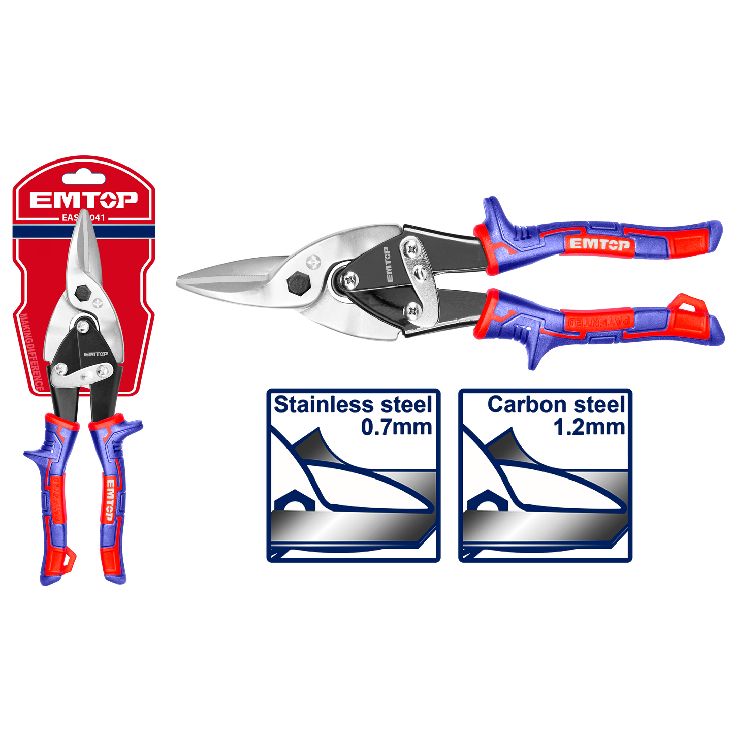 Metal üzrə qayçı, 250 mm