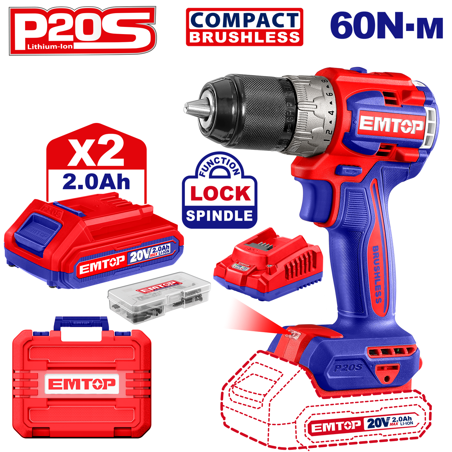 Drel-şurup bağlayan