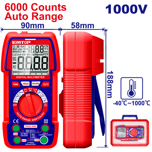 Rəqəmsal Multimetr, avto