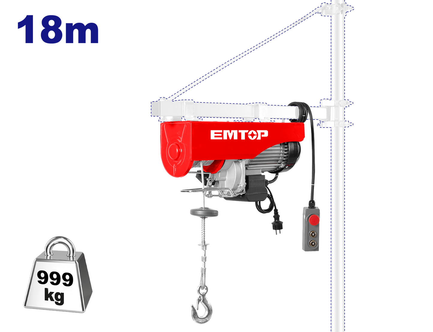 Elektrik yük qaldıranı, 1600W