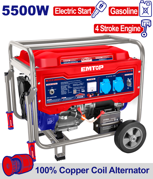 Benzin generator, 5.5KW