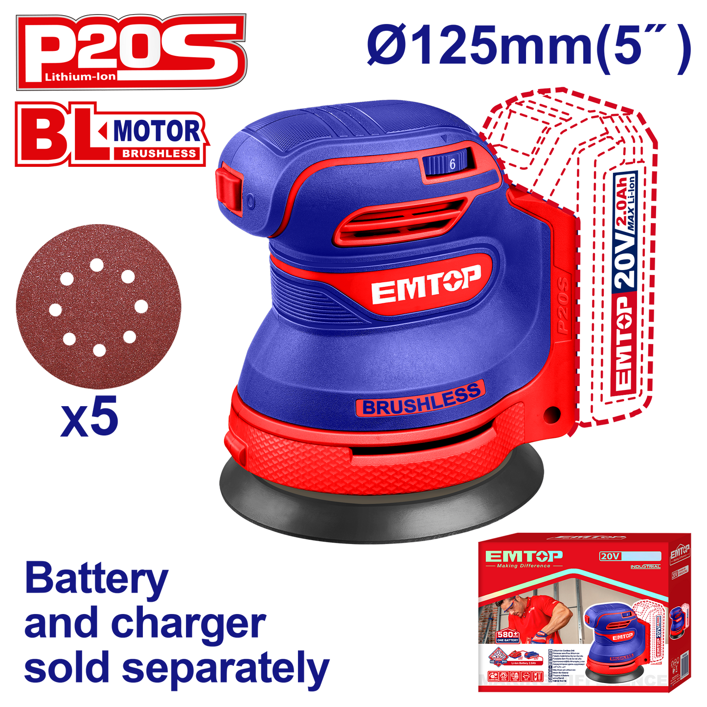 Eksentrik cilalama maşını