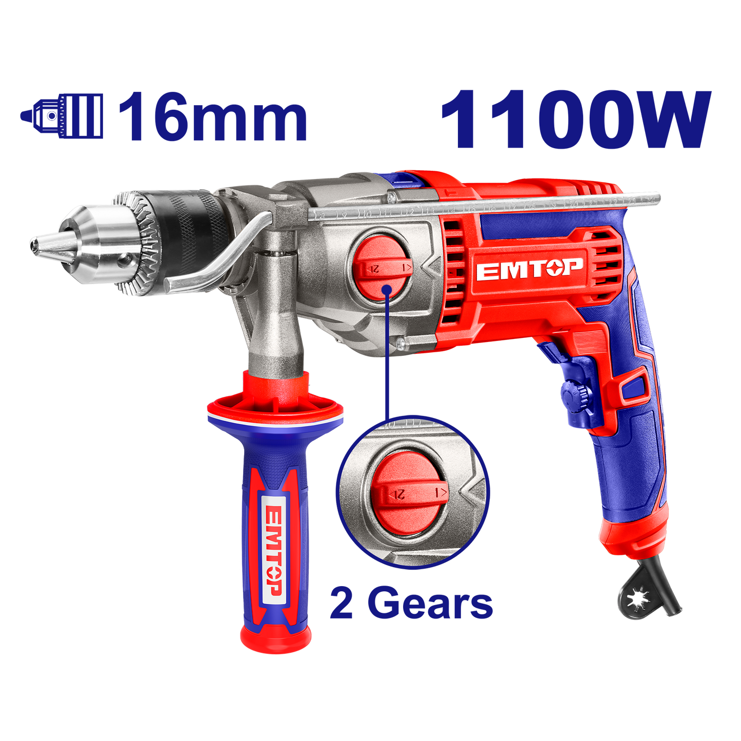 Zərbəli drel 1100W