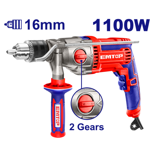 Zərbəli drel 1100W