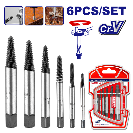 Vint çıxarıcı dəst, 6 əd