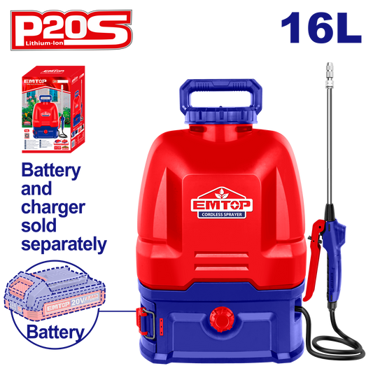 Dərmanlama aparatı, 16L