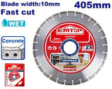 Beton üzrə kəsmə disk, 405 mm