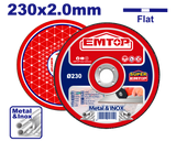 Kəsmə diski, 230x2.0x22.2 mm