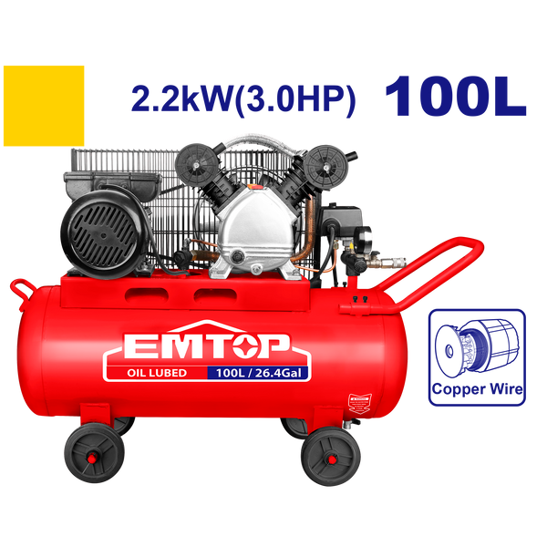 Hava kompressoru, 100L-2.2kW