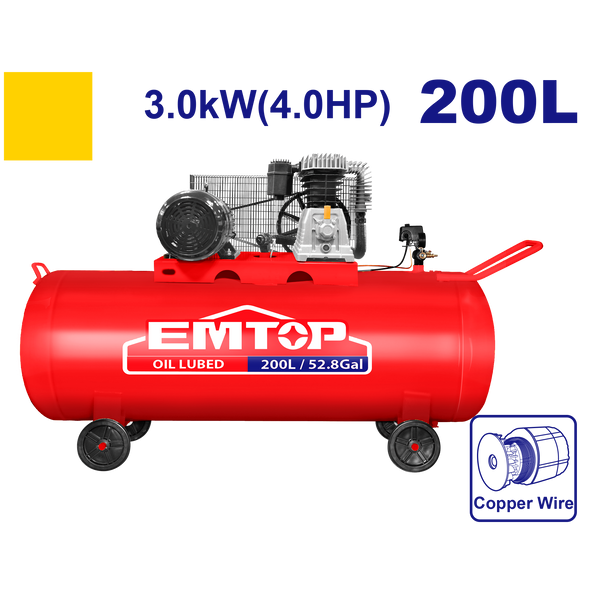 Hava kompressoru, 200L-3.0kW