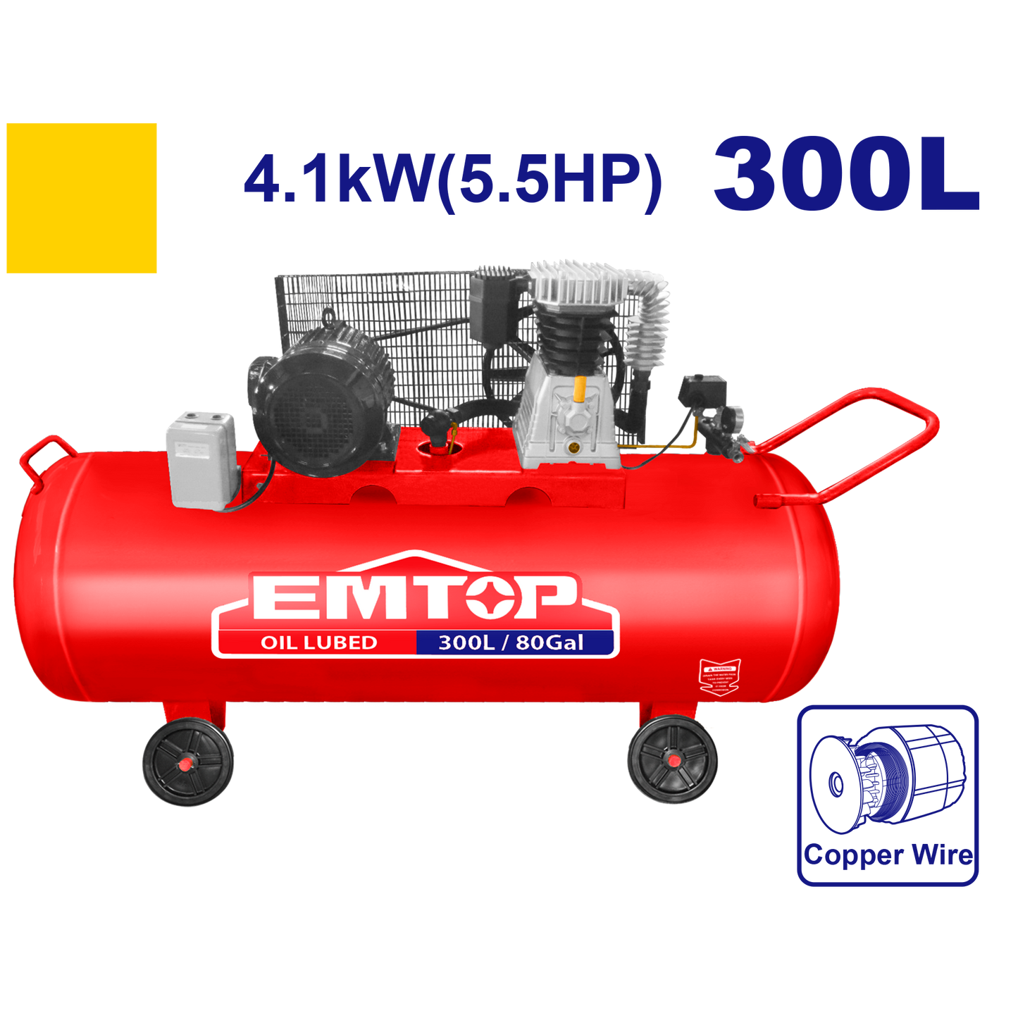Hava kompressoru, 300L-4.1kW
