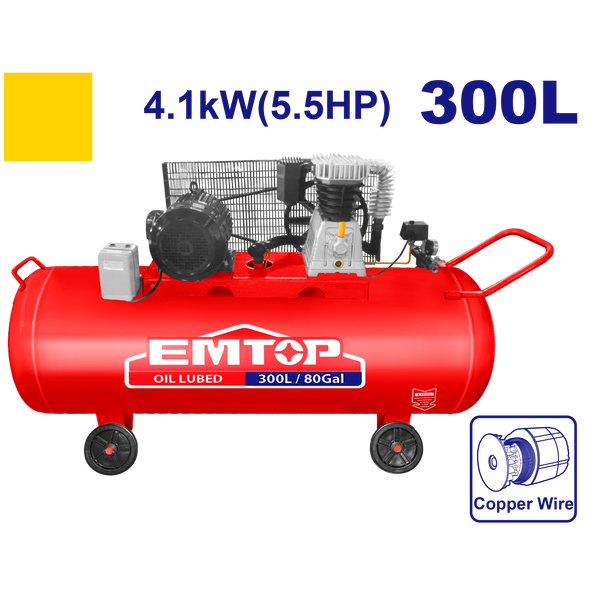 Hava kompressoru, 300L-4.1kW