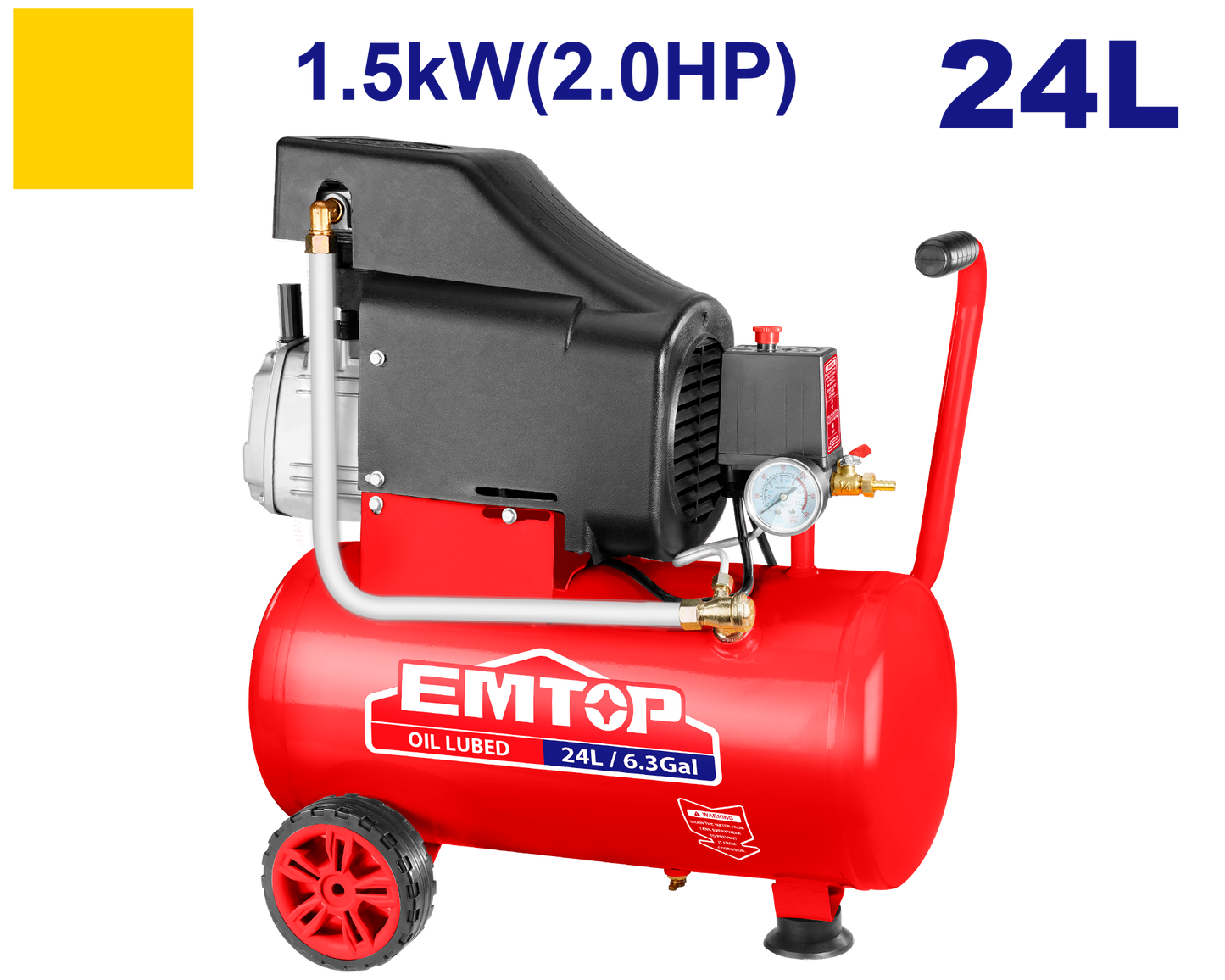 Hava kompressoru, 24L-1.5kW