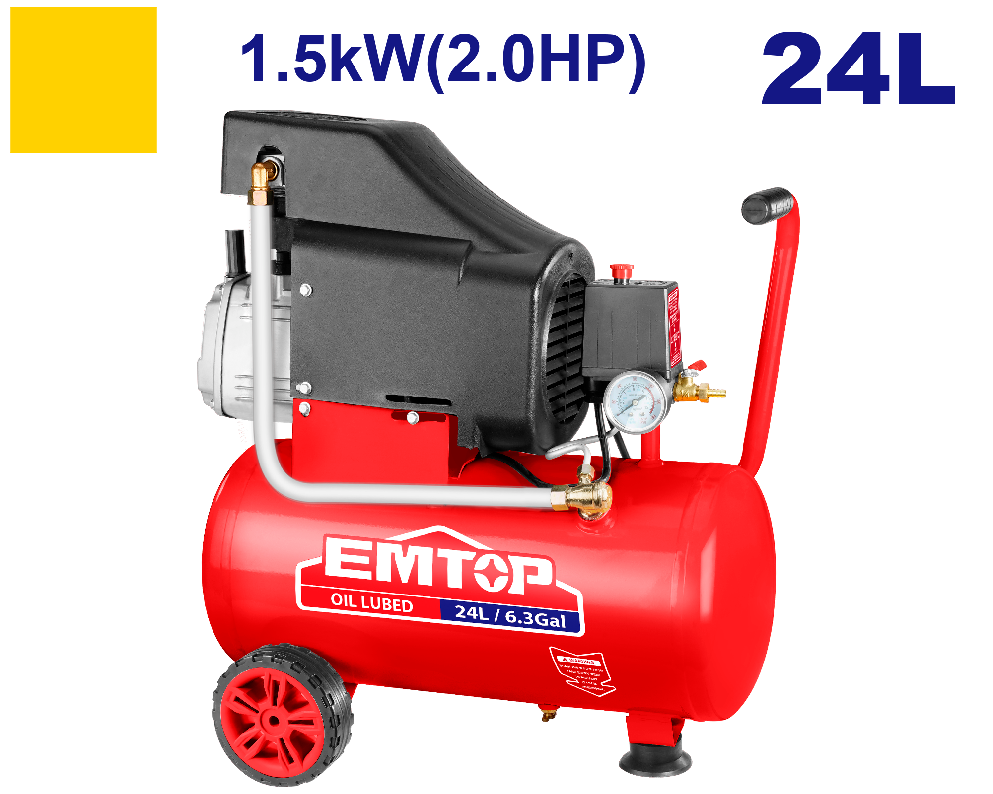 Hava kompressoru, 24L-1.5kW