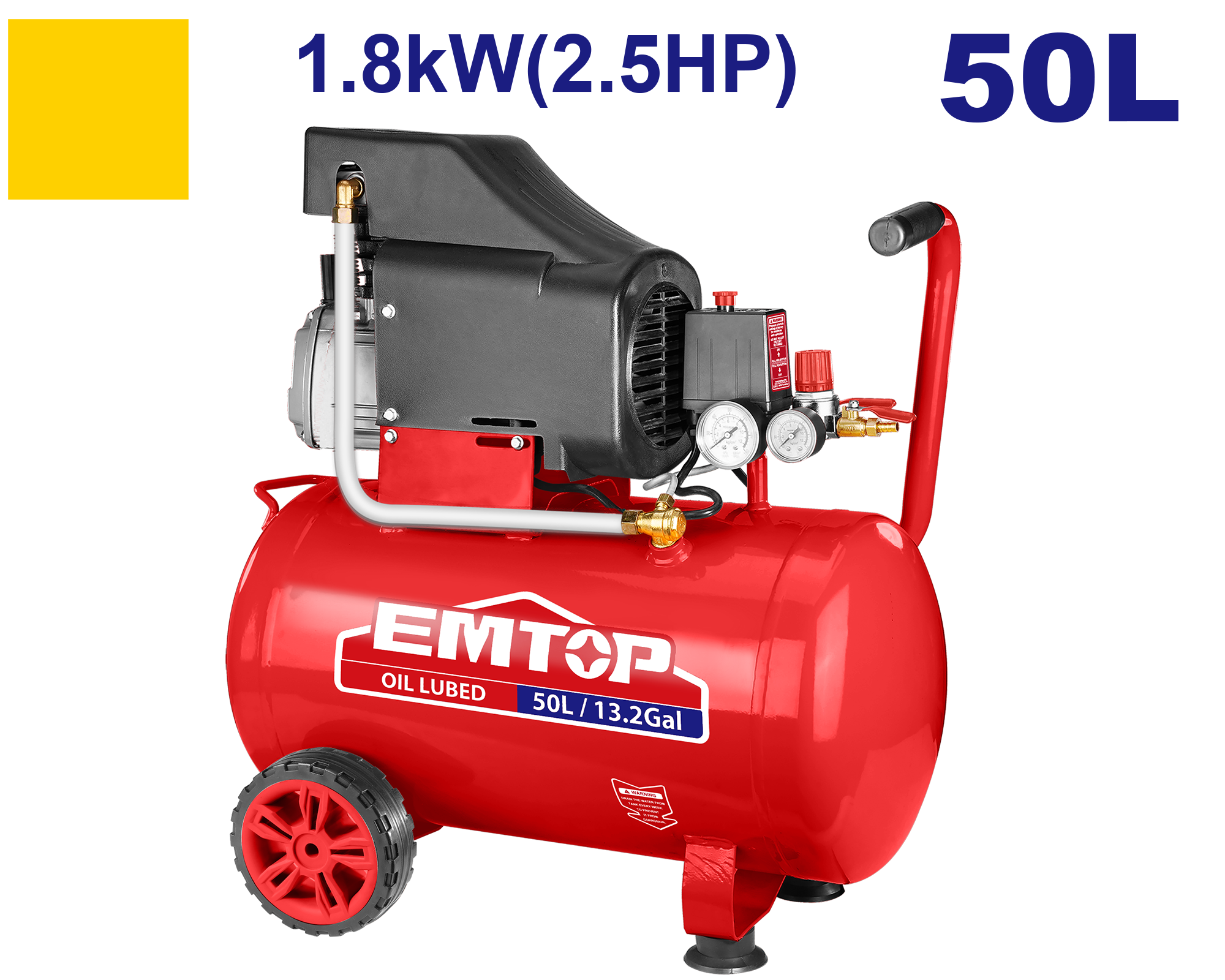 Hava kompressoru, 50L-1.8kW