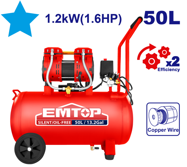 Hava kompressoru, 50L-1.2kW