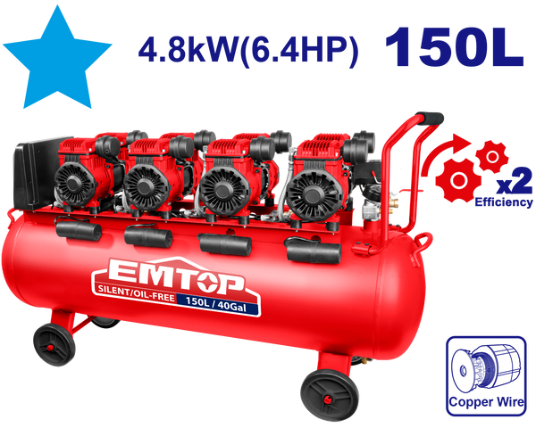 Hava kompressoru, 150L-4.8kW