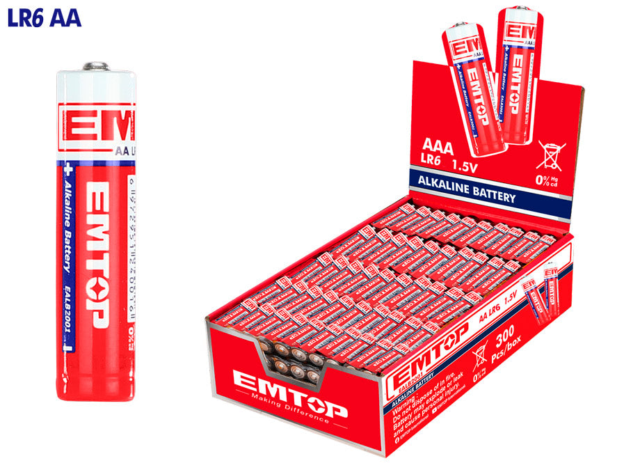 Batareya LR6 AA 2900mAh Alkaline