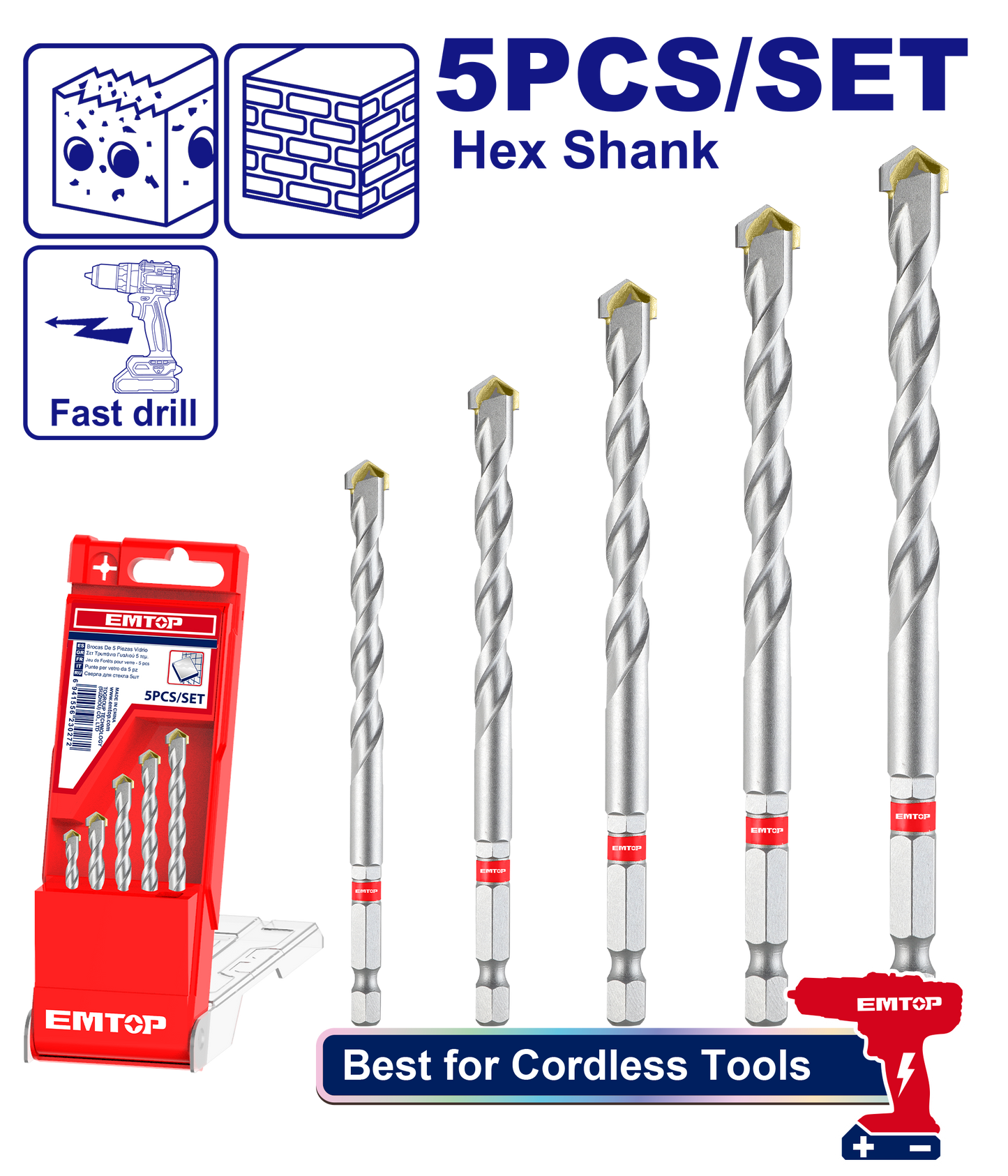 Bitalar dəsti, 5 əd