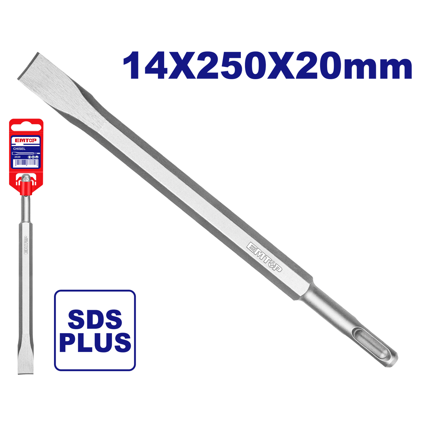 SDS Plus 14x250x20mm Beton üçün İskənə