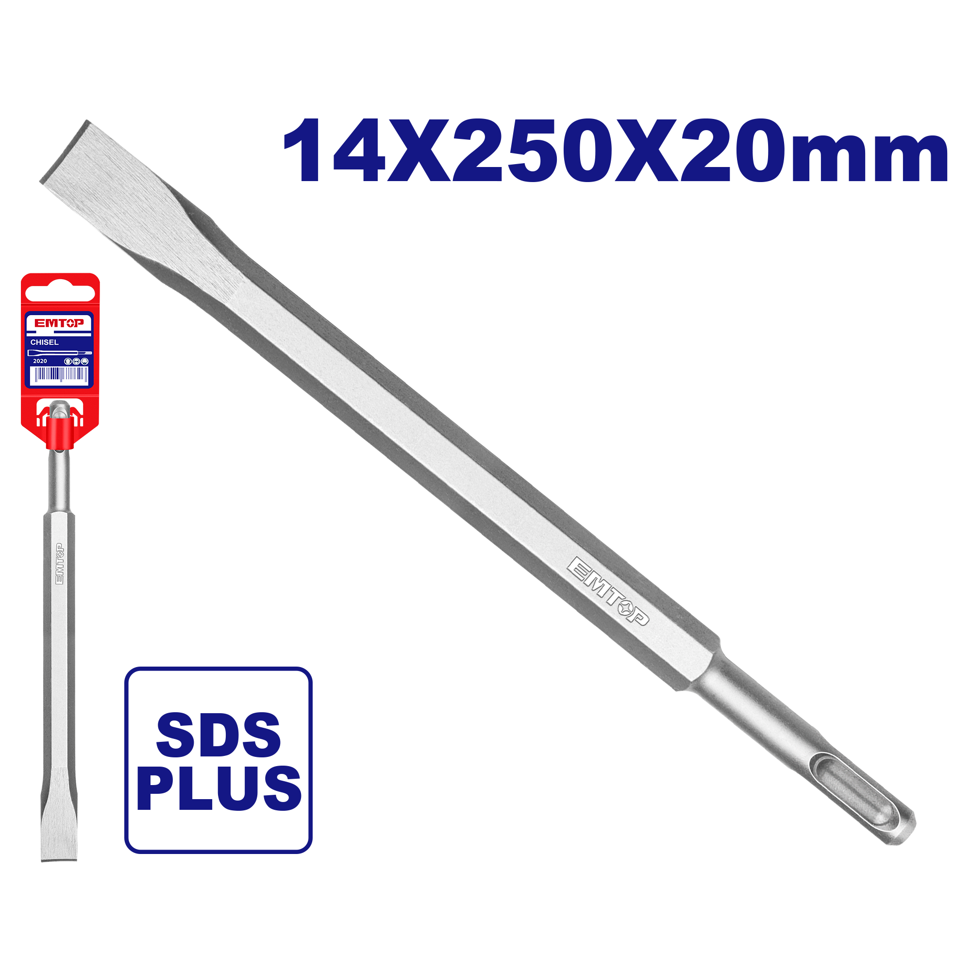 SDS Plus 14x250x20mm Beton üçün İskənə