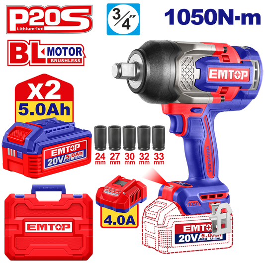 Zərbəli qaykaaçan 1050Nm 20V