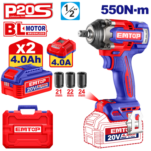 Emtop 550Nm Qaykaaçan ECIWL2055
