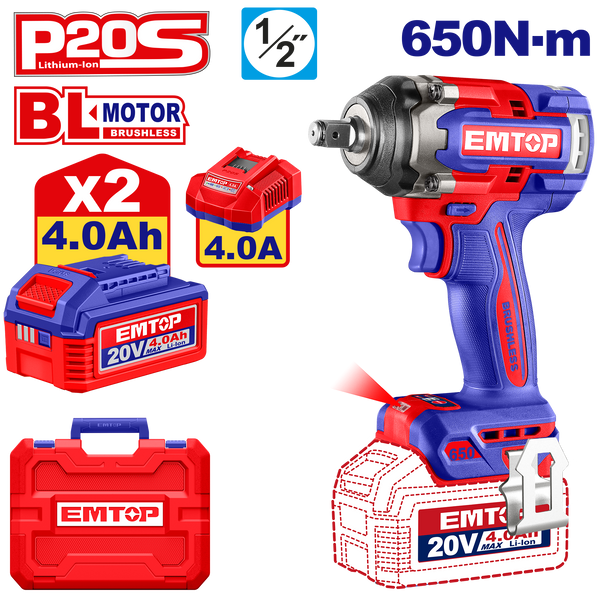 Emtop 650Nm Qaykaaçan ECIWL2065