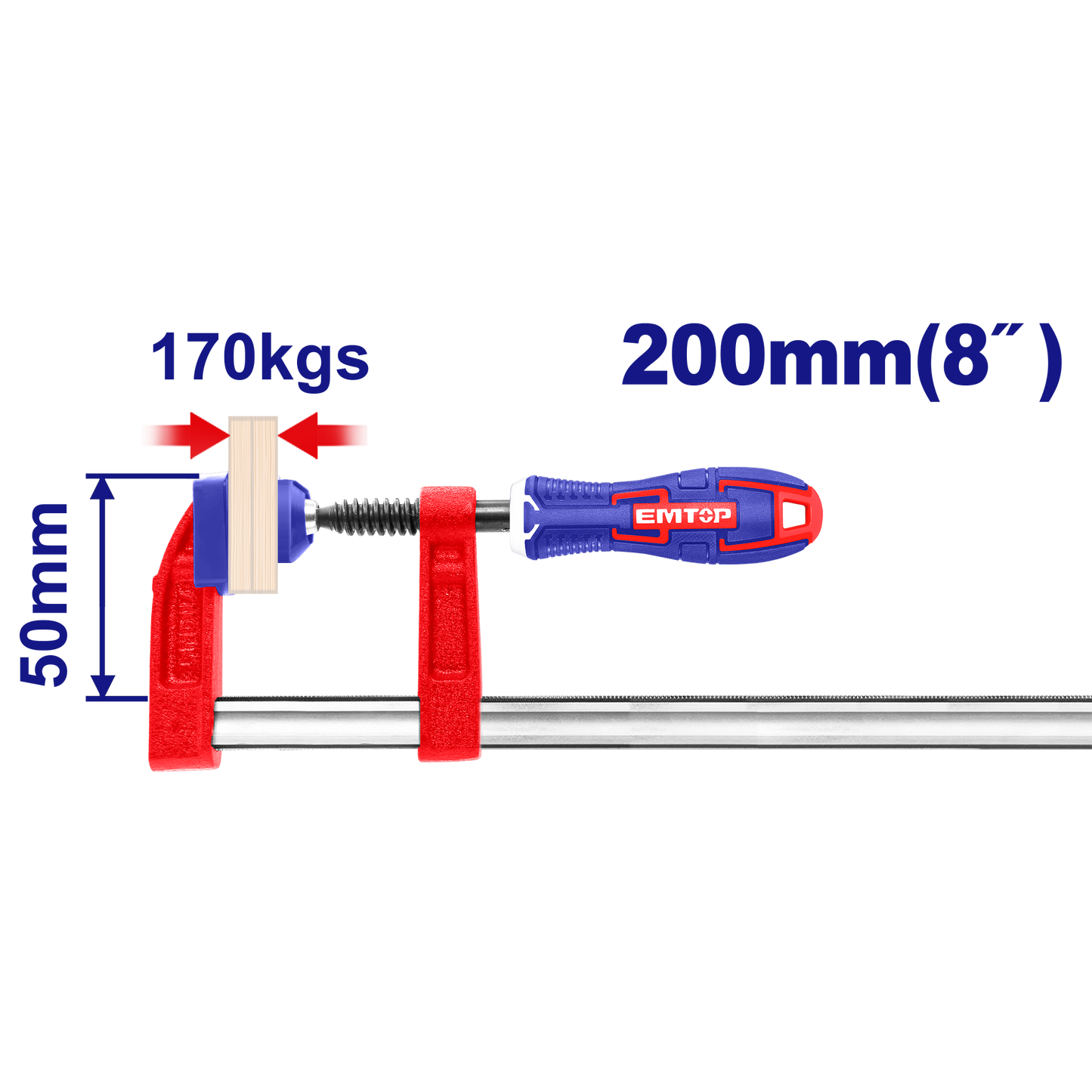 Emtop Sıxac 170Kg 200mm