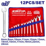 Açar dəsti, 12 əd, 6-24 mm