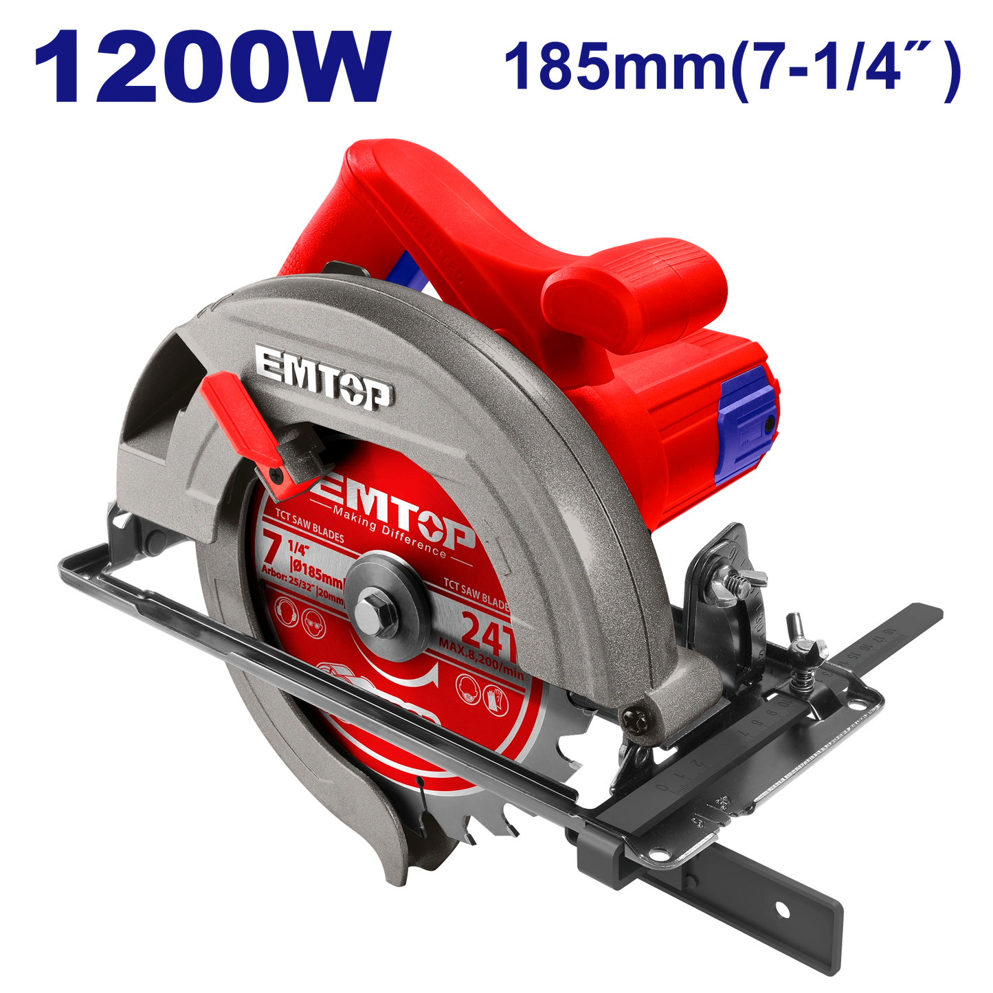 Dairəvi Mişar, 1200W 185mm