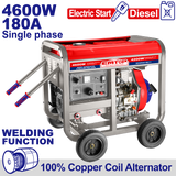 Dizel generator 4.6 KW & Qaynaq aparatı