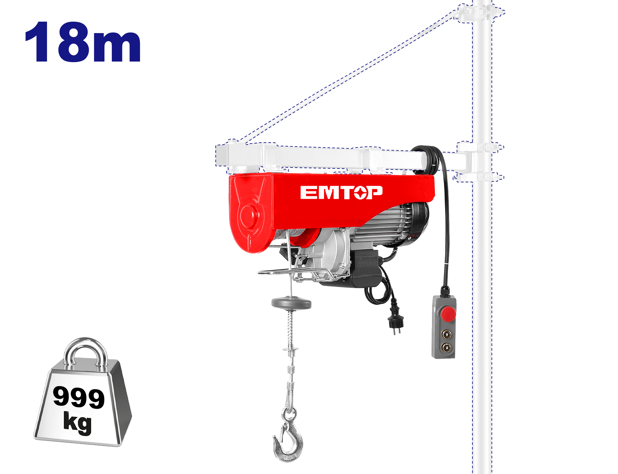 Elektrik yük qaldıranı, 1600W