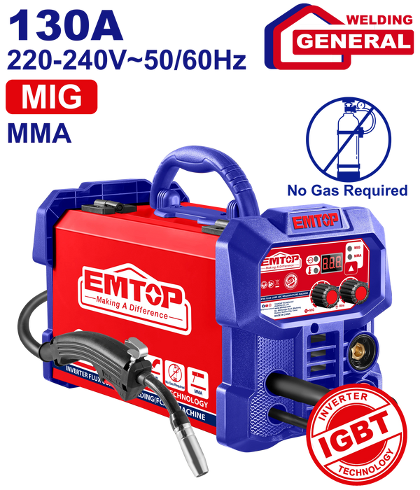 Kontakt Polavtomat və Elektrod Qaynaq Aparatı, 130A (MMA-MİG)