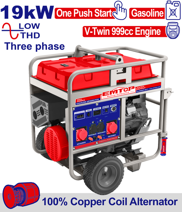 Emtop 3Faz 19kw Generator ESGG0201