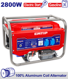 Benzin generator, 2.8KW