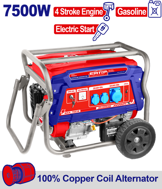 Benzin generator, 7.5KW