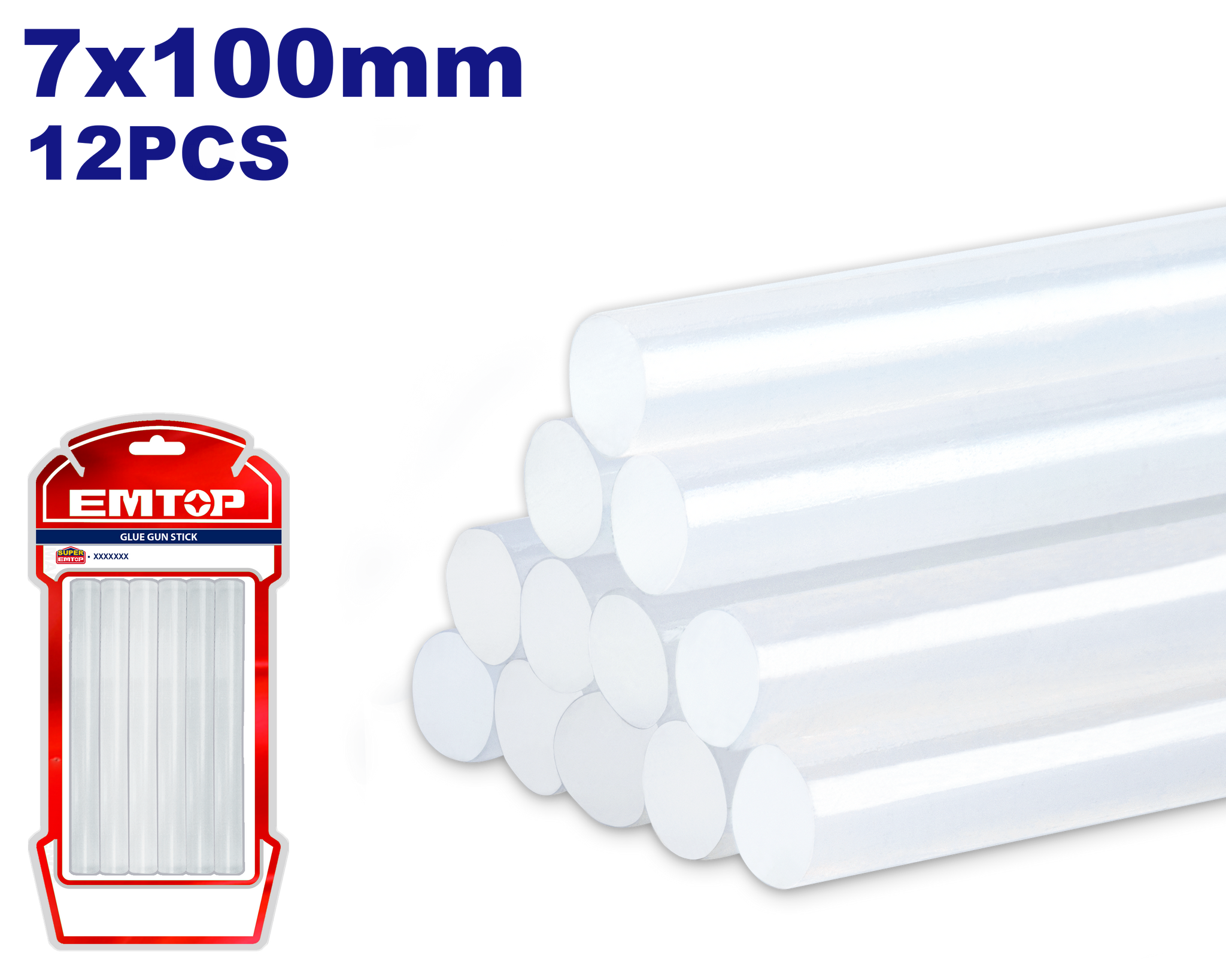 100mm 12 ədəd Silikon Çubuq Silikon Tapancası üçün