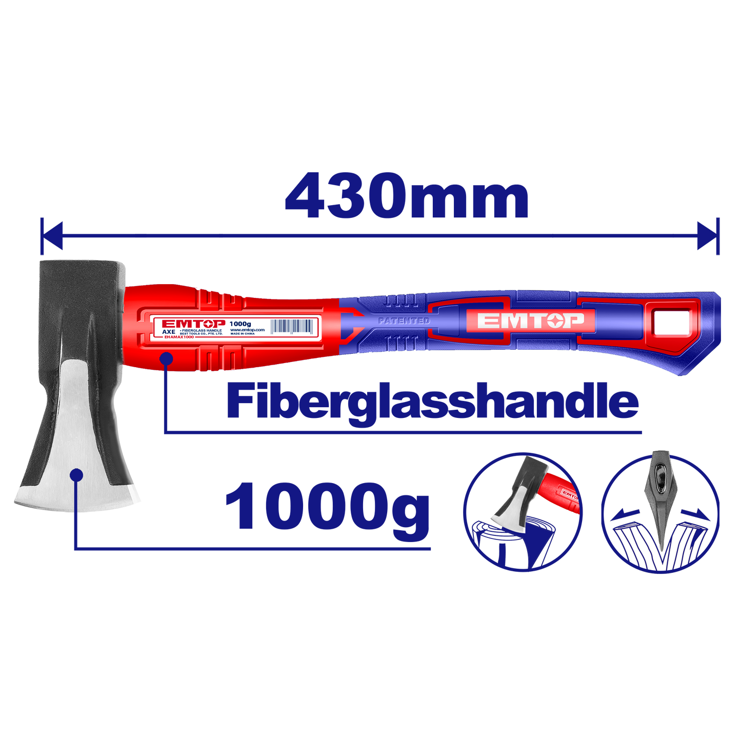Balta 1KG 430mm Kötük üçün