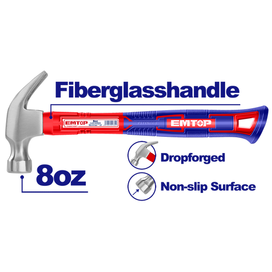 Çəkic, şüşə lif/karbon polad