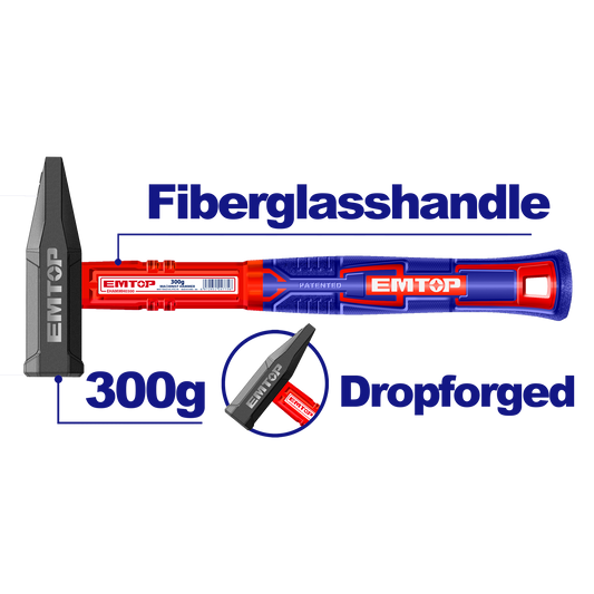 Çəkic, şüşə lif/karbon polad