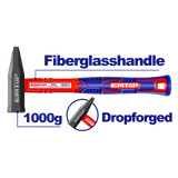 Çəkic, şüşə lif/karbon polad