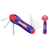 Qatlanan altıbucaq açar dəsti, 8 əd