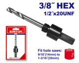 Koronka üçün quyruq, 3/8''