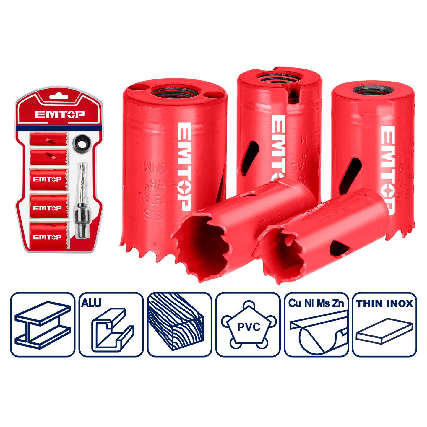 Koronka üçün quyruq seti, 7 əd