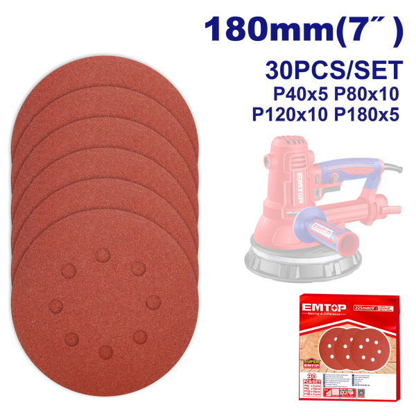 180mm 30ədəd Cilalama Kağızı
