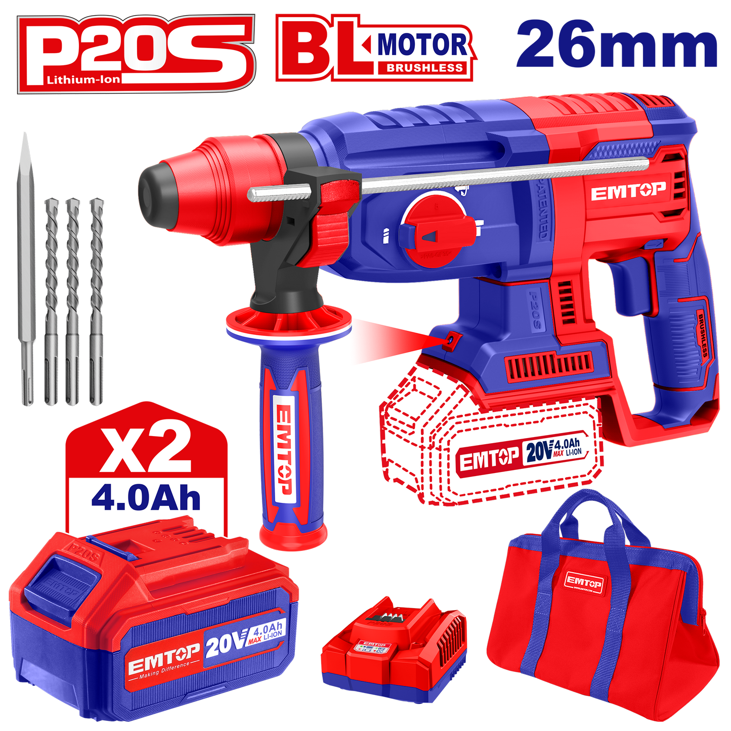 Perforator Bataryalı