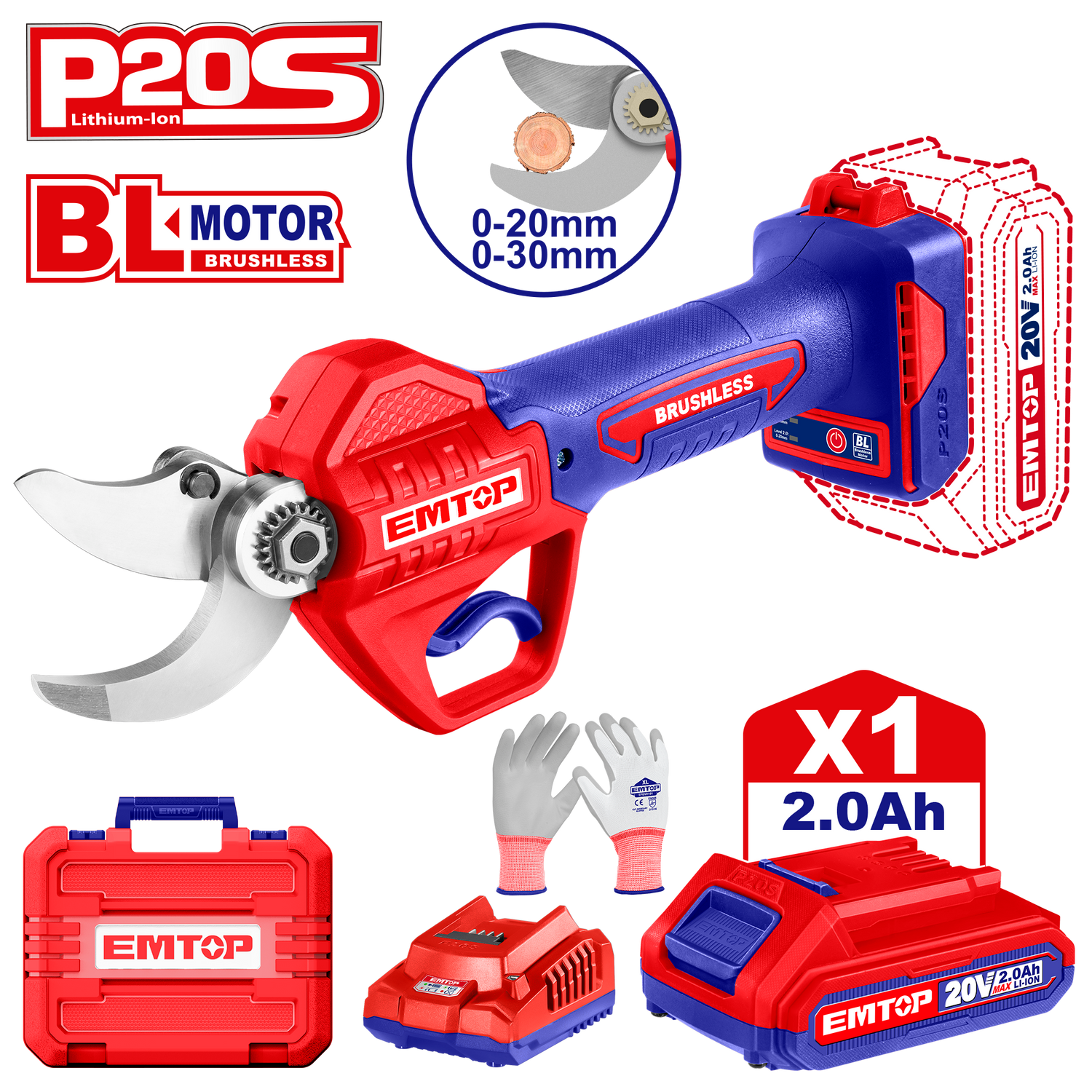 Bağ Qayçısı Li-ion