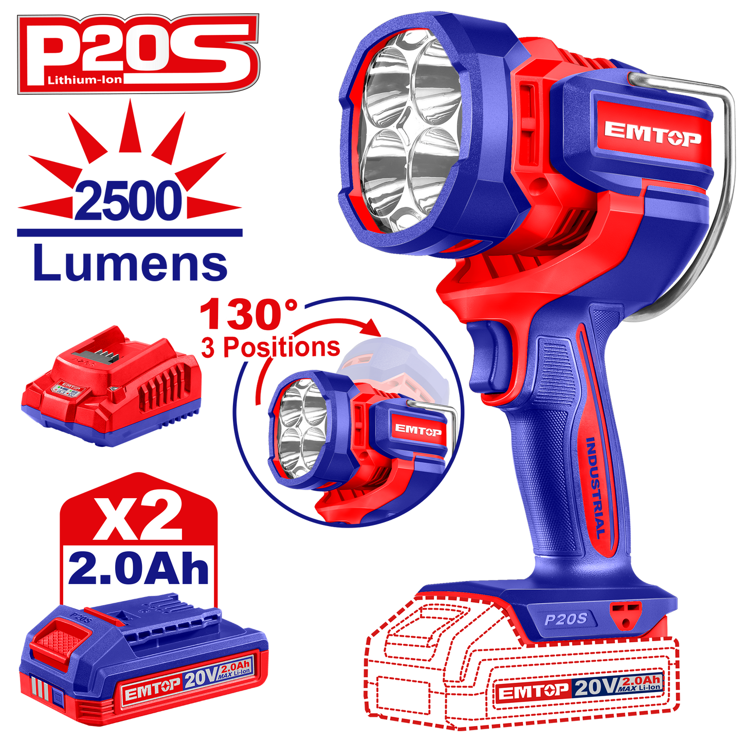 Əl Fənəri, 2500 Lumens